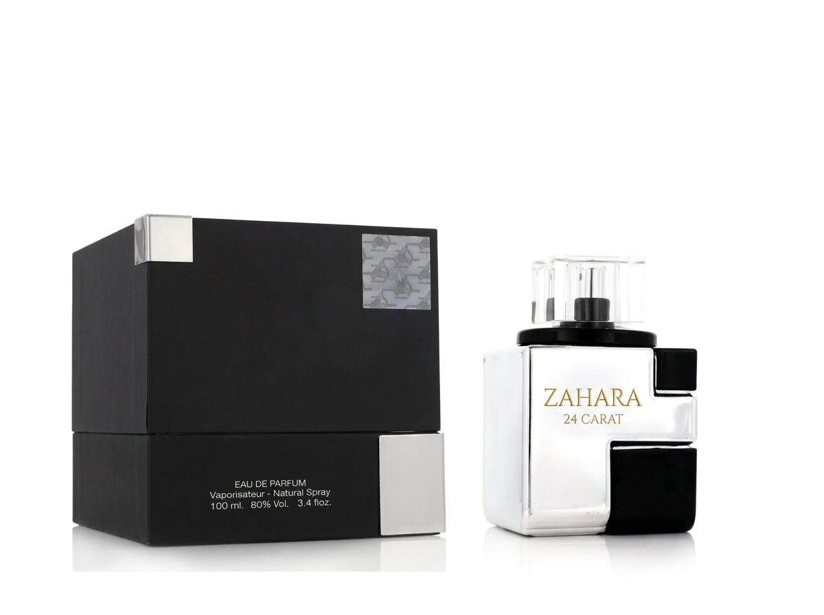 Zahara 24 Carat luxury perfume bottle